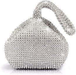 JIAN YA NA Fashion Women Bridesmaid Lady Girl Bride Evening Clutch Bag for Prom Cocktail Party Wedding Engagement - Best Deal Finder