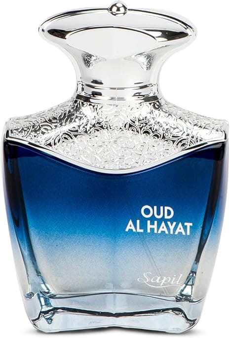 Sapil Oud al Hayat Eau De Parfum 100ml, Affordable Luxury Unisex Perfume, Versatile Fragrance with Saffron, Black Pepper, Cardamom Top Notes, Bold Blend Perfumes for Women and Men on Amazon.ae - Price Tracker