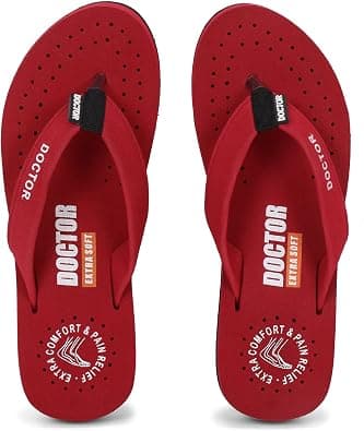 DOCTOR EXTRA SOFT Women's Ortho Care Orthopaedic and Diabetic Feel Good Super Comfort Dr Sliders Flipflops and House Slippers for Women’s and Girl’s OR-D-16 on Amazon.ae - Price Tracker