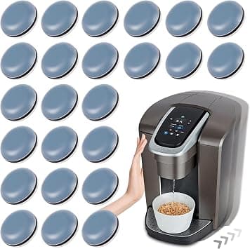 Appliance Sliders for Kitchen 24 PCS Self-adhesive Small Kitchen Finds Appliance Slider Hacks Easy to MovIing & Space Saving Must Have Home Gadgets Mixer Accessories for Countertop - Amazon.ae Price Tracker