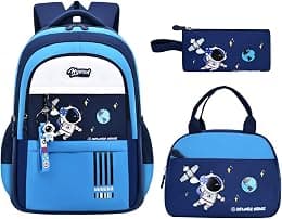 MITOWERMI 3pcs Kids Backpack with Lunch Box School Bag for Boys Girls Backpack Bookbag Set for Elementary School Student - Best Deal Finder