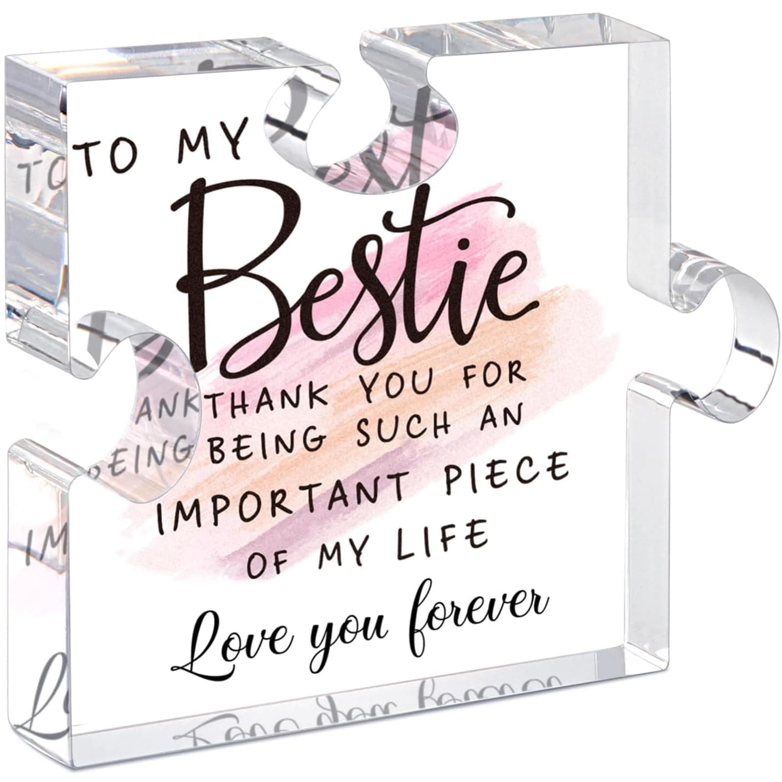 Bestie Gifts for Women, Puzzle-Shaped Acrylic Keepsake, Cool Friendship Gifts for Women, Friend Birthday Gifts, Christmas Gifts for friends on Amazon.ae - Price Tracker