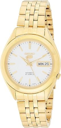 Seiko Men's Seiko 5 Automatic Watch With Analog Display And Stainless Steel Strap Snkl26 on Amazon.ae - Price Tracker