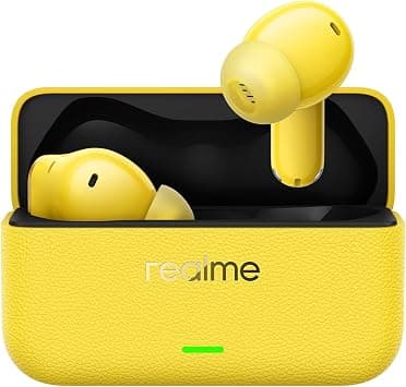 realme Buds T500 Pro TWS Earbuds with 12.4mm Dynamic Drivers, Up to 50dB ANC, 3D Spatial Audio, 56H Playtime, AI ENC, IP55 Rating & 45ms Low Latency Bluetooth 6.1 (Lemon Cola) on Amazon.ae - Price Tracker