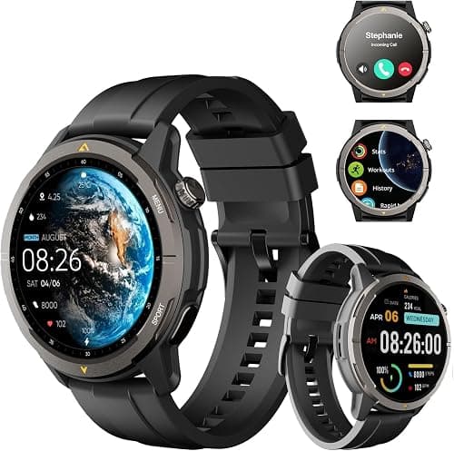 AGM Legion Rugged/Military Smart Watch 46mm, 7 Day Standby, Built-in GPS, 50M Waterproof, 100+ Fitness/Sport Modes, for Android or iOS on Amazon - Best Deal Finder