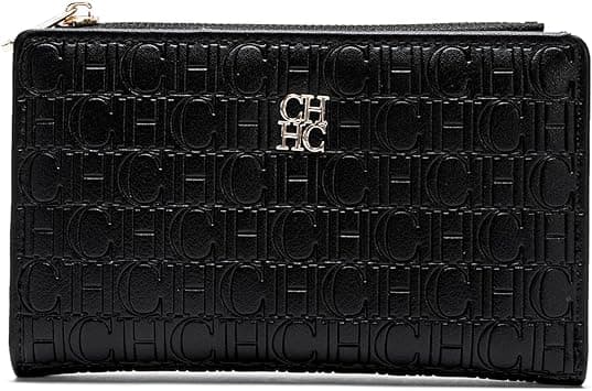 CHCH Women's Wallet Wallet Multifunctional Zipper Large Capacity Clutch Multi-Card Integrated Wallet (Black) on Amazon.ae - Price Tracker