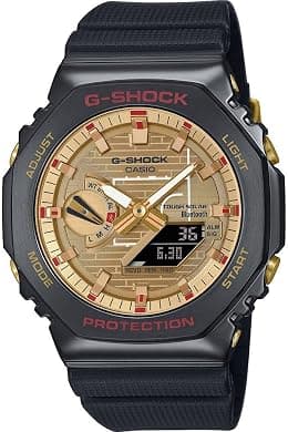 G-Shock Casio Men's Analogue-Digital Quartz Watch with Plastic Strap GBM-2100RH-1AER - Best Deal Finder