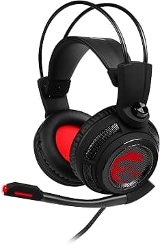 MSI DS502 Gaming Headset , Wired headset,7.1 Virtual,USB , Black/Red on Amazon.ae - Price Tracker
