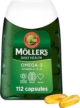 er's ® | Omega 3 Capsules | Fish Oil | Nordic Dietary Supplement with Omega 3 & EPA, DHA, Vitamins A, D & E | Brand with 166 Years of History | Daily Health | 112 Capsules on Amazon - Best Deal Finder