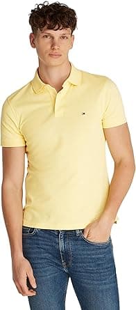 Tommy Hilfiger mens 1985 SLIM POLO Polo Shirt on Amazon.ae - Price Tracker