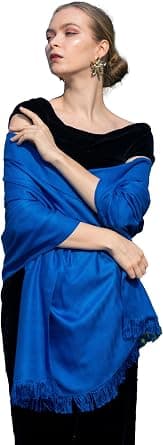 100% Egyptian Cotton, Hand-loomed Scarf/Shawl, Luxurious feel, Breathable, Solid colors in a branded Gift box, Unisex - Best Deal Finder
