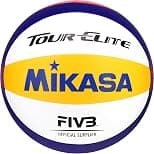 Mikasa Tour Elite Outdoor/Beach Volleyball Official Size Game Ball BV551E-WYBR - Best Deal Finder