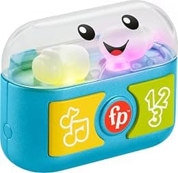 Fisher-Price Baby & Toddler Toy Laugh & Learn Play Along Ear Buds with Music Lights & Fine Motor Activities for Infants Ages 6+ Months - Best Deal Finder