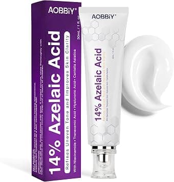 AOBBIY Azelaic Acid Cream for Face, Facial Moisturizer for Smoother-Looking Skin, 1 oz على Amazon.ae - متتبع الأسعار