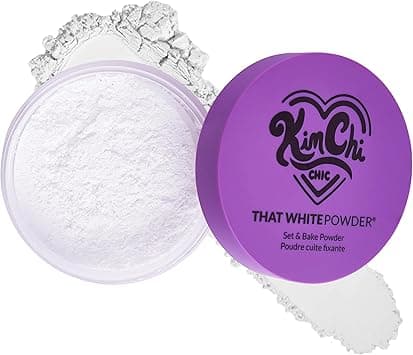 KimChi Chic Beauty That White Powder, Mattifying Makeup Setting Powder for All Skin Types on Amazon.ae - Price Tracker