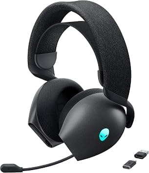 Alienware Tri-Mode Wireless Gaming Headset AW725H - Dark Side of The Moon - متتبع أسعار Amazon.sa