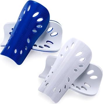 YelaJoy 2 Pair Soccer Shin Guards, Breathable Shin Guard Sleeves for Football Games, Protective EVA Cushion for Men & Women على Amazon.ae - متتبع الأسعار