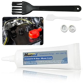 Automotive Dielectric Grease 20g Electrical Terminal Silicone Lubricant Tube Battery Connector Protect Component Waterproof Anti Corrosion for Marine Car Wire Connect Plugs Ports Vacuum 0.7oz على Amazon.ae - متتبع الأسعار