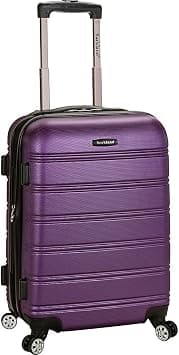 Rockland Melbourne Hardside Expandable Spinner Wheel Luggage, Purple, Carry-On 20-Inch, Melbourne Hardside Expandable Spinner Wheel Luggage على Amazon.ae - متتبع الأسعار