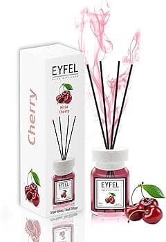 EYFEL Reed Diffusers for Home – Cherry Reed Diffuser Set 4.00 fl oz Oil Diffuser Sticks, Bathroom Diffuser, Oil Reed Diffuser, Scented Sticks, Oil Diffuser Sticks, Reed Diffuser for Bathroom' - Amazon.ae Price Tracker