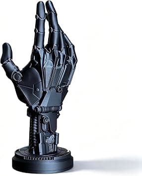 PS5 Controller Stand - 3D Cyberpunk Robot Hand Model, Desktop Decoration and Headset Hanger, Game Player Gift, Halloween Decorations on Amazon.ae - Price Tracker