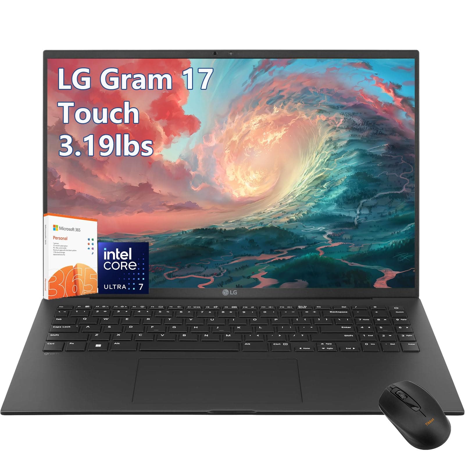 LG-gram Laptop-17 inch Touchscreen 2.5K - Intel Core Ultra 7 Processor - 32GB RAM -2TB PCIe SSD -Windows 11 -Backlit Keyboard - 2025 AI PC Copilot -Ultra Thin Lightweight -Business Work on Amazon.ae - Price Tracker
