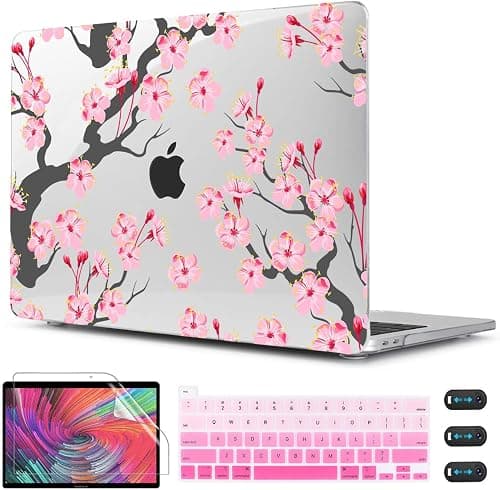 CISSOOK Hard Shell Case for MacBook Pro 13 inch M2 Chip A2338 M1 A2289 A2251 2023-2020 Released, Cherry Floral Beauty Cover with Keyboard Cover and Screen Protector for 2022 Pro 13" - Cherry Blossoms on Amazon.ae - Price Tracker