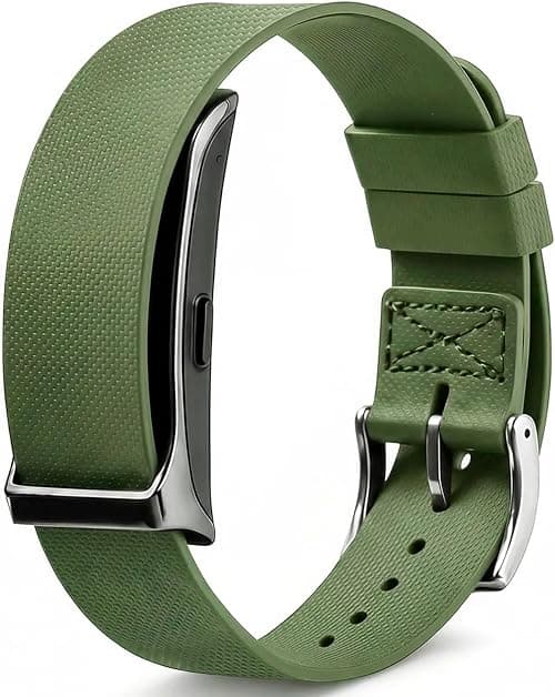 BlackPro Hume Replacement Band FKM Rubber Band for HumeHealth Waterproof Adjustable Soft Fluorinated Rubber Band for Hume Smart Fitness Tracker on Amazon.ae - Price Tracker
