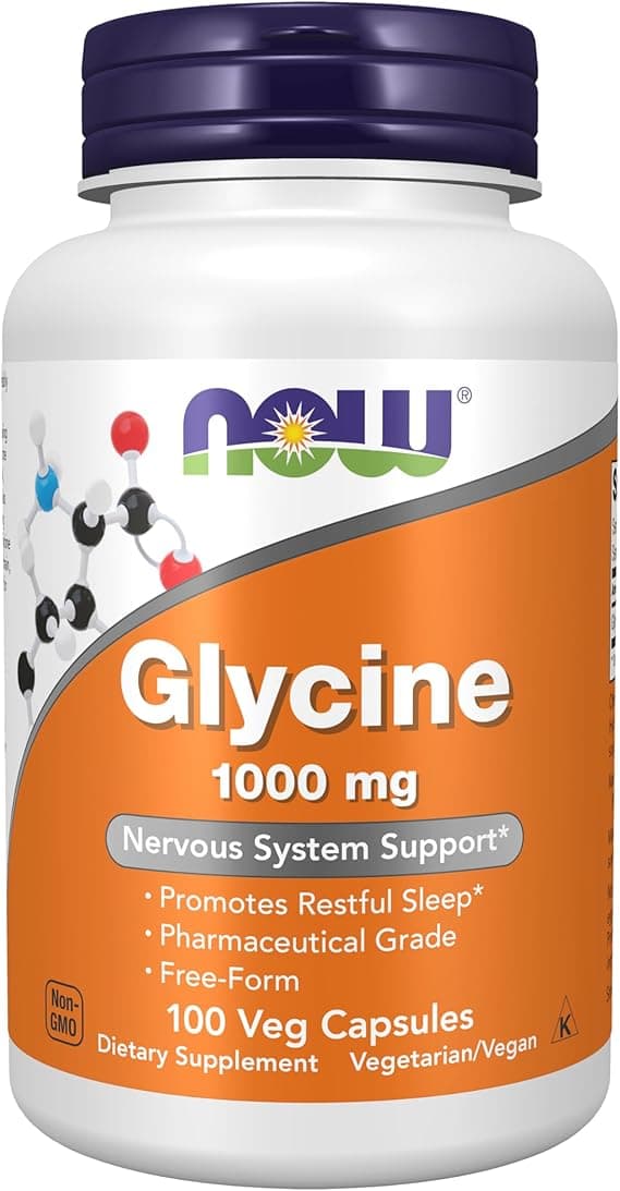 NOW Foods Glycine (100 Capsules, 1000mg) on Amazon.ae - Price Tracker
