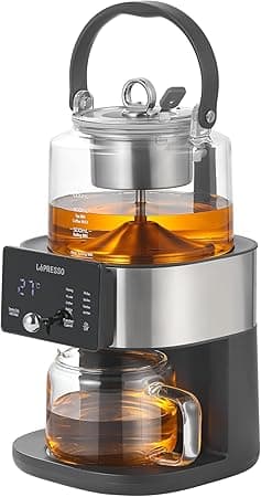 LePresso Drip Coffee Maker and Tea Brewer with Digital Display,1000mL Capacity Coffee Machine with Fountain Brewing Technology, Coffee Maker with Multi Brewing Option, Keep Warm Function for 30Min on Amazon.ae - Price Tracker