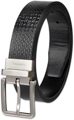 Calvin Klein Men's Smooth Leather Reversible Belt Smooth Leather Reversible Belt - Best Deal Finder
