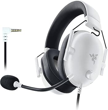 Razer BlackShark V2 X Gaming Headset: 7.1 Surround Sound - 50mm Drivers - Memory Foam Cushion - for PC, Mac, PS4, PS5, Switch, Xbox One, Xbox Series X|S, Mobile - 3.5mm Audio Jack - White - Amazon.ae Price Tracker