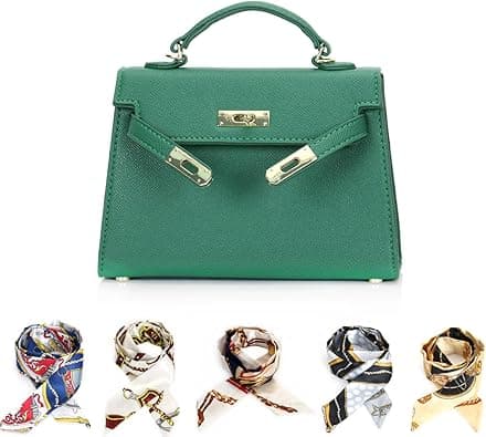 mothgel Women Bag Black -5 Silk Scarves on Amazon.ae - Price Tracker