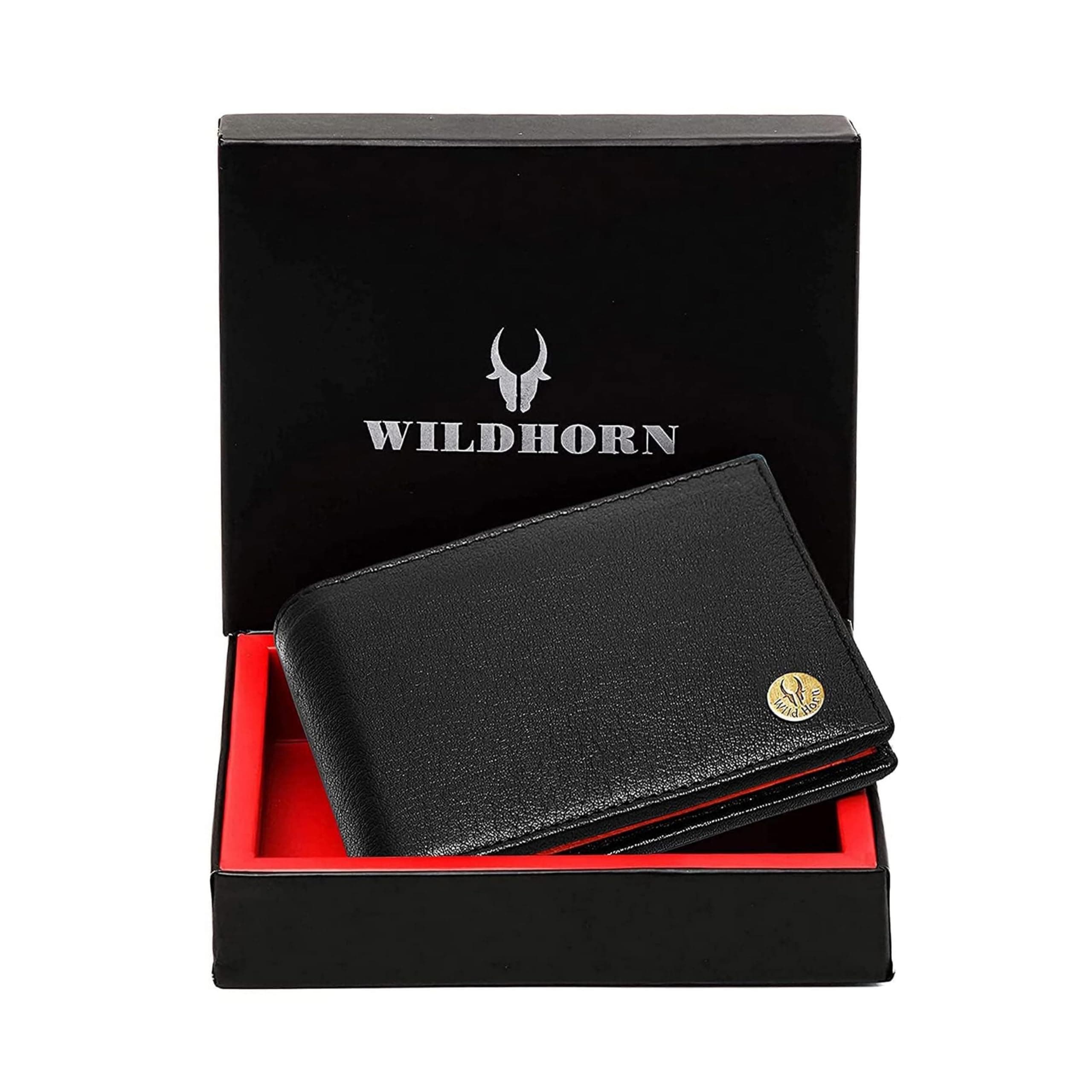WildHorn Men Leather Wallet for Men Men's Wallet on Amazon.ae - Price Tracker