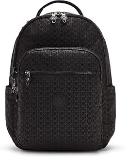 Kipling Women's Seoul 15" Laptop Backpack, Durable, Roomy with Padded Shoulder Straps, Built-In Protective Sleeve - Best Deal Finder