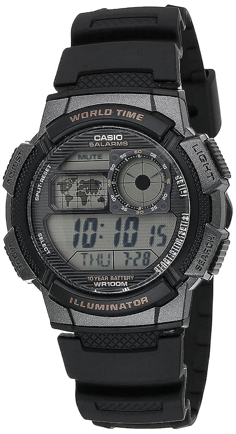 Casio Men's Watch - AE-1000W-1AVDF Grey Dial, Black Band on Amazon.ae - Price Tracker