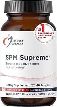 Designs for Health SPM Supreme - 3 Specialized Pro-Resolving Mediators from Fish Oil - Omega 3 Fatty Acids Supplement, SPM Fish Oil for improved Immune Health (60 Softgels) - Amazon.ae Price Tracker