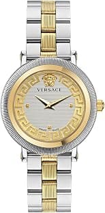 Versace Women's Analogue Swiss Quartz Watch with Stainless Steel Strap VE7F00423 - Best Deal Finder