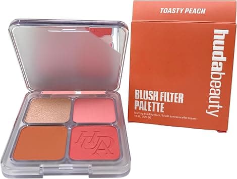 Huda Beauty Blush Filter Blurring Blushlighters Palette 7.5g - Toasty Peach on Amazon.ae - Price Tracker