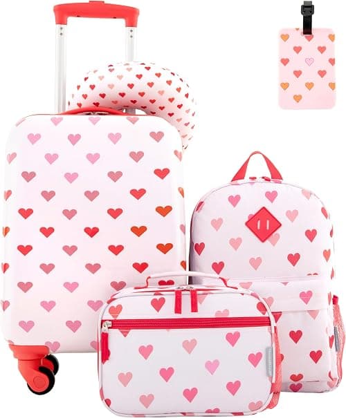 Travelers Club Unisex Kid's 5 Piece Luggage Travel Set on Amazon.ae - Price Tracker