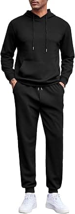 COOFANDY Men's Tracksuits 2 Pieces Waffle Hoodies Sweatsuit Sets Sports Jogging Suit Set - Best Deal Finder