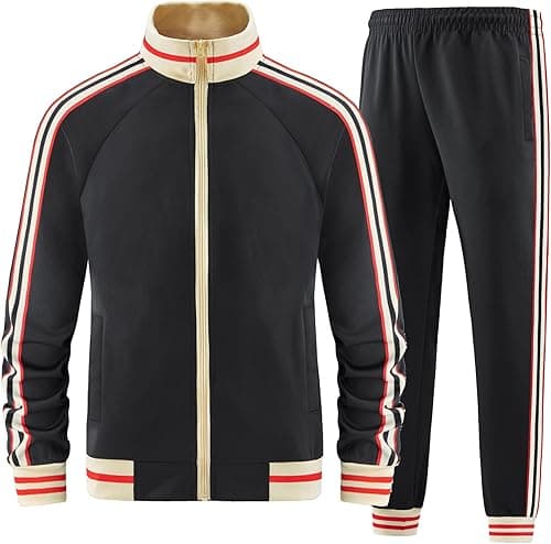 Men Track Suits for Men Set mens track suits 2 piece set (pack of 2) on Amazon.ae - Price Tracker