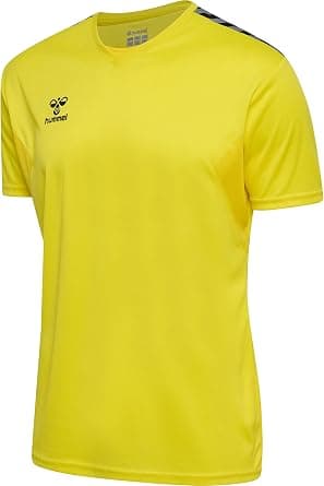 hummel Men's Hmlauthentic Pl Jersey S/S T-shirt on Amazon.ae - Price Tracker