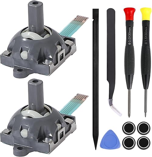 Ikpek 2 Pack Joysticks replacement for Asus ROG Ally RC71L Handheld Console, Joystick for GPD win3 Windows 10 Handheld Game Laptop Thumb Sticks 3D Analog Rod Replace Accessories with Repair Tools on Amazon - Best Deal Finder