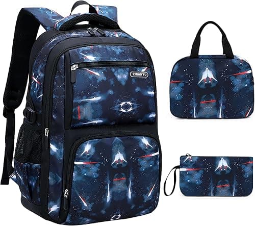 URbazaar Boy Starry Sky Printed Primary Junior High University School Bag Bookbag,Backpack,Casual Shoulder Bag Travel Rucksack on Amazon.ae - Price Tracker