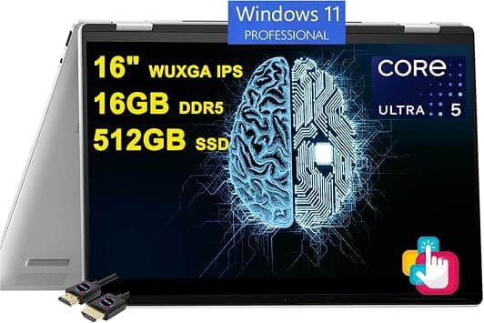 HP Envy x360 2-in-1 AI PC Laptop | 16" WUXGA Touch | Intel 12-core Ultra 5 125U (>i7-1335U) | 16GB DDR5 512GB SSD Backlit Thunderbolt Poly Studio Privacy Camera Office2021Pro Win11Pro w/DLCA Accessory on Amazon.ae - Price Tracker
