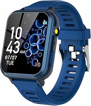Kids Smart Game Watch with 24 Games HD Touch Screen Video Camera Music Player Pedometer Flashlight Alarm Clock 12/24 hr, Gifts for 5-12 Year Olds Boys, USB - Amazon.ae Price Tracker