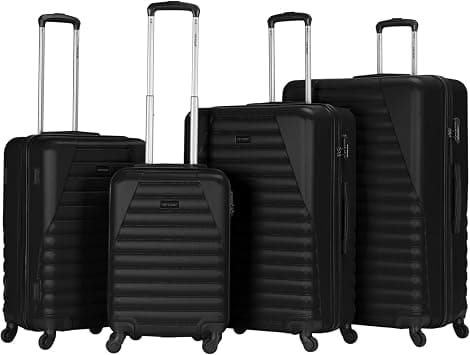 Luggage Set of 4 Pieces ABS Made with Spinner Wheels And Lockable System Luggage-A386A on Amazon - Best Deal Finder