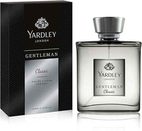 Yardley Gentleman Classic Luxury Fragrance Eau De Parfum, Citrus, Black Pepper And Spicy Blend Of Cardamom, 100Ml on Amazon.ae - Price Tracker