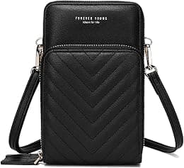 myfriday Small Crossbody Cell Phone Purse for Women, Mini Messenger Shoulder Handbag Wallet with Credit Card Slots - Best Deal Finder